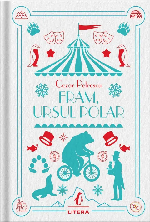 Coperta cărții Fram, ursul polar. Volumul 40. Biblioteca pentru copii