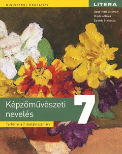 Coperta cărții Educatie plastica. Manual in limba maghiara. Clasa a VII-a