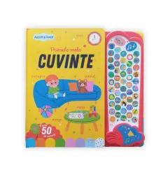 Coperta cărții Ascult si invat! Primele mele cuvinte. Peste 50 de sunete!