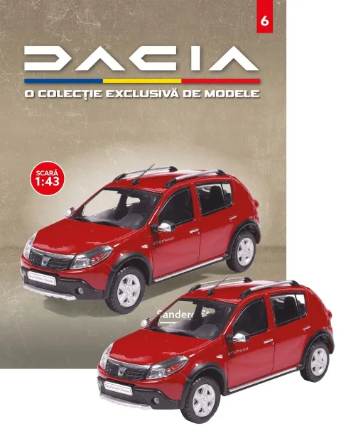 Coperta cărții Numarul 6. Dacia Sandero Stepway - 2009