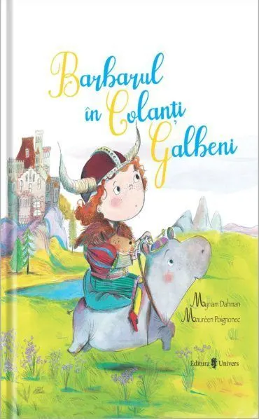 Coperta cărții Barbarul în colanți galbeni