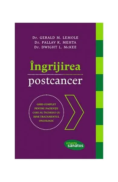 Coperta cărții Îngrijirea postcancer