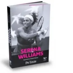 Coperta cărții Serena Williams. Pe linie