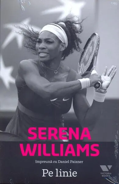 Coperta cărții Serena Williams. Pe linie