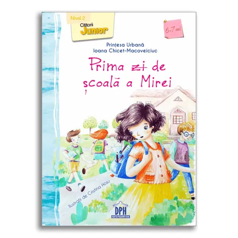 Coperta cărții Prima zi de scoala a Mirei