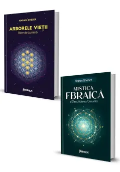Coperta cărții Pachet Arborele Vietii + Mistica Ebraica si Deschiderea Cerurilor. Set 2 carti