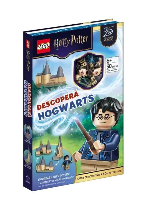 Coperta cărții LEGO Harry Potter – Descopera Hogwarts