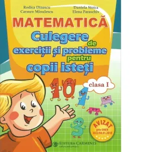 Coperta cărții Culegere de matematica pentru copii isteti. Clasa I