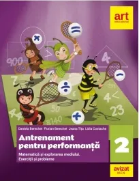 Coperta cărții Antrenament pentru performanta. Matematica si explorarea mediului. Exercitii si probleme. Clasa a II-a