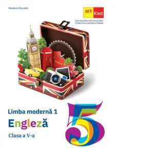 Coperta cărții Limba moderna 1. Limba Engleza L1. Manual pentru clasa a V-a