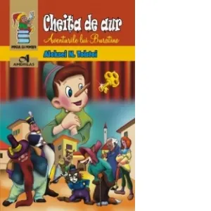 Coperta cărții Cheita de aur - Aventurile lui Buratino