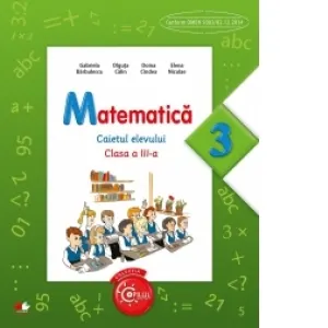 Coperta cărții Matematica. Caietul elevului. Clasa a III-a