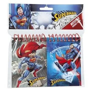 Coperta cărții Superman Blister with 2 Notepad