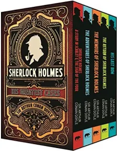 Coperta cărții SHERLOCK HOLMES, Arthur Conan Doyle