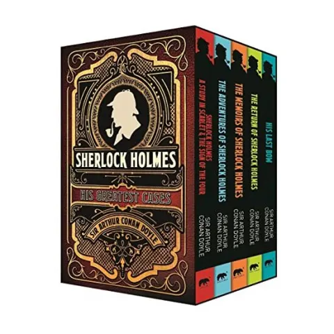 Coperta cărții SHERLOCK HOLMES, Arthur Conan Doyle
