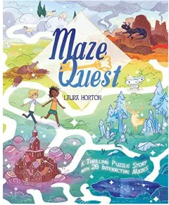 Coperta cărții Maze quest