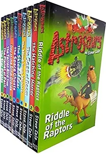 Coperta cărții Astrosaurs Series Collection 10 Books Set