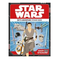 Coperta cărții Star Wars Rey's Adventure Sticker Book