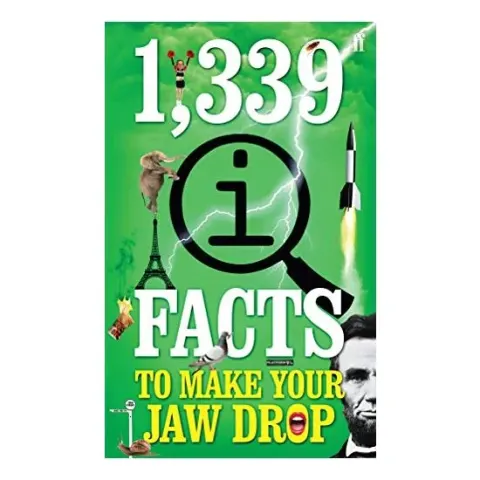 Coperta cărții 1,339 QI Facts to Make Your Jaw Drop
