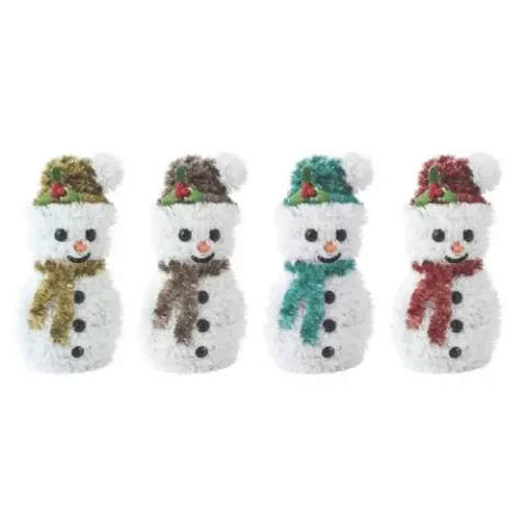 Coperta cărții Tallon Tinsel Christmas Decoration - Snowman