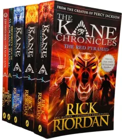 Coperta cărții The Kane Chronicles Shrinkwrapped Box Set
