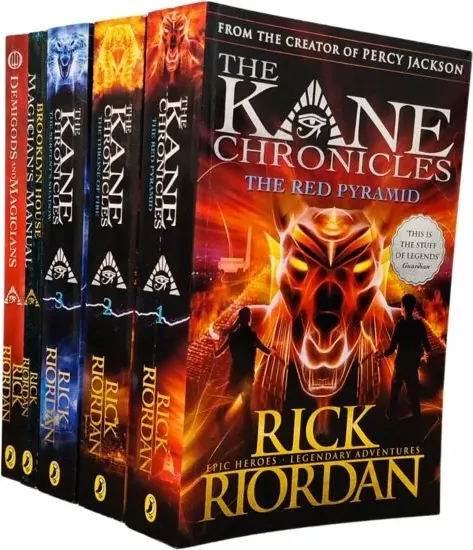 Coperta cărții The Kane Chronicles Shrinkwrapped Box Set