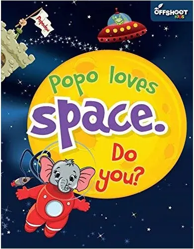 Coperta cărții Popo Loves Space. Do You?