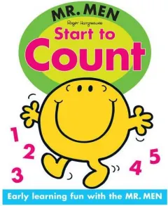 Coperta cărții Dean Mr Men W'Book Start to Count