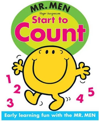 Coperta cărții Dean Mr Men W'Book Start to Count