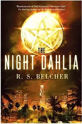 Coperta cărții The Night Dahlia (Nightwise), R. S. Belcher