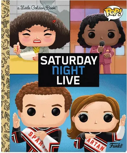 Coperta cărții Saturday Night Live Little Golden Book (Funko Pop!)