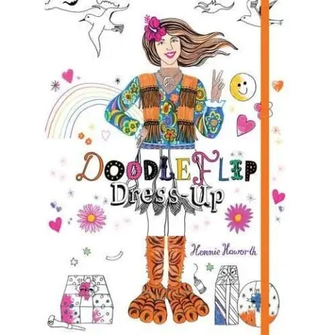 Coperta cărții Doodleflip Dress-Up (Activity books), Hennie Haworth