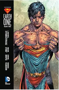 Coperta cărții Superman earth one, J. MICHAEL STRACZYNSKI