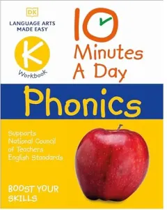 Coperta cărții 10 Minutes a Day Phonics Kindergarten, CAROL VORDERMAN