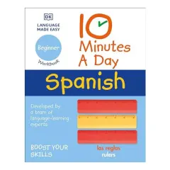 Coperta cărții 10 Minutes a Day Spanish for Beginners, DK Publishing