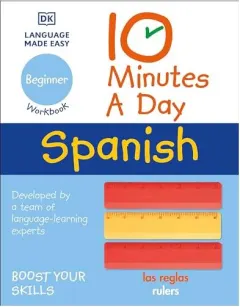 Coperta cărții 10 Minutes a Day Spanish for Beginners, DK Publishing