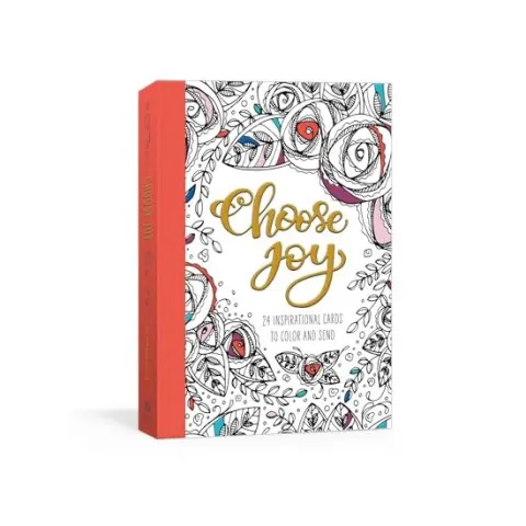 Coperta cărții Choose Joy Postcard Book, Ink & Ink & Willow