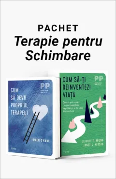 Coperta cărții Pachet Terapie pentru Schimbare. Cum să devii propriul terapeut/Cum să-ți reinventezi viața - Owen O Kane