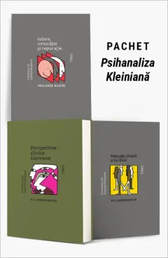 Coperta cărții Pachet Psihanaliza Kleiniană. Iubire, vinovăție și reparație/Perspective clinice kleiniene/Metoda clinică a lui Bion - Melanie Klein