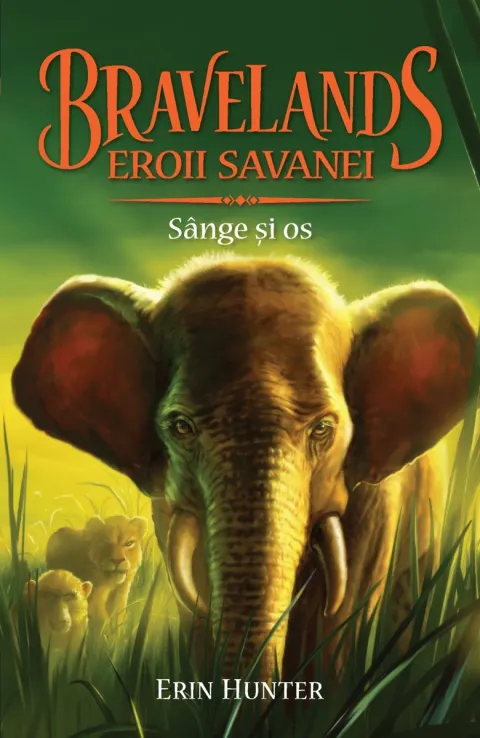 Coperta cărții Bravelands (vol. 3): Eroii savanei. Sange si os