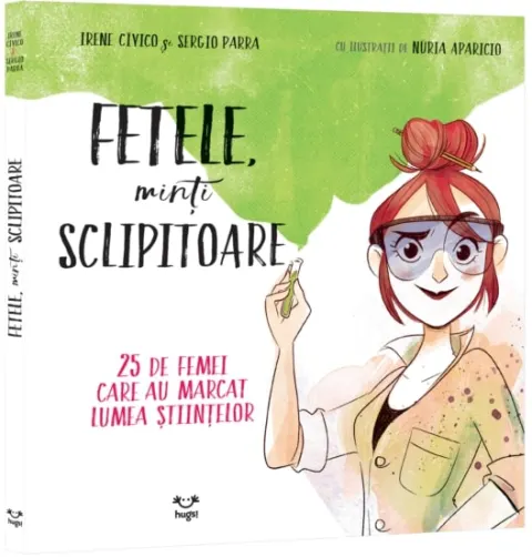 Coperta cărții Fetele, minți sclipitoare