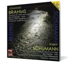 Coperta cărții Brahms & Schumann: Works for Violin and Orchestra