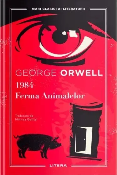 Coperta cărții 1984. Ferma Animalelor