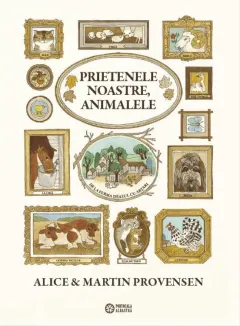 Coperta cărții Prietenele noastre, animalele