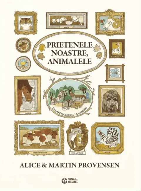 Coperta cărții Prietenele noastre, animalele