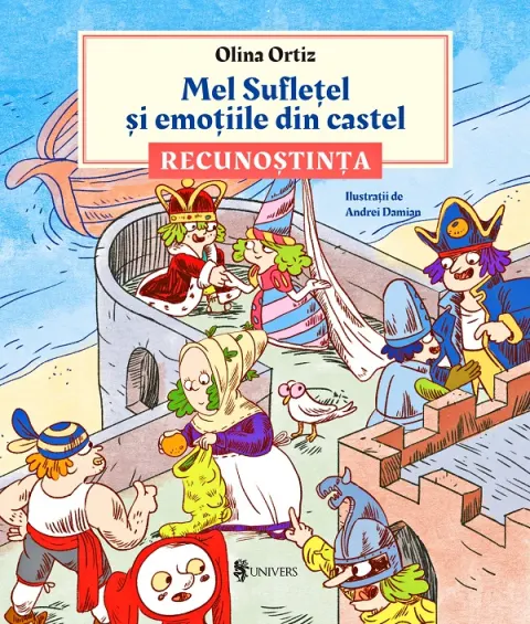 Coperta cărții Mel Sufletel si emotiile din castel. Recunostinta