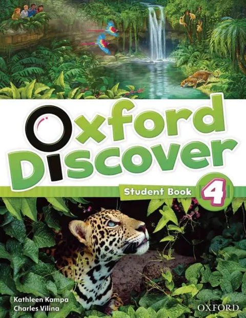 Coperta cărții Oxford Discover 4 Student Book- REDUCERE 50%