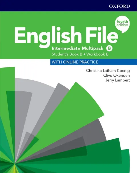 Coperta cărții English File 4E Intermediate Student's Book/Workbook Multi-Pack B