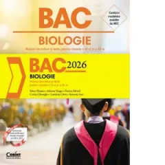 Coperta cărții Bacalaureat 2026. Biologie. Notiuni teoretice si teste pentru clasele a XI-a si a XII-a