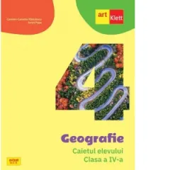 Coperta cărții Geografie. Caietul elevului. Clasa a IV-a